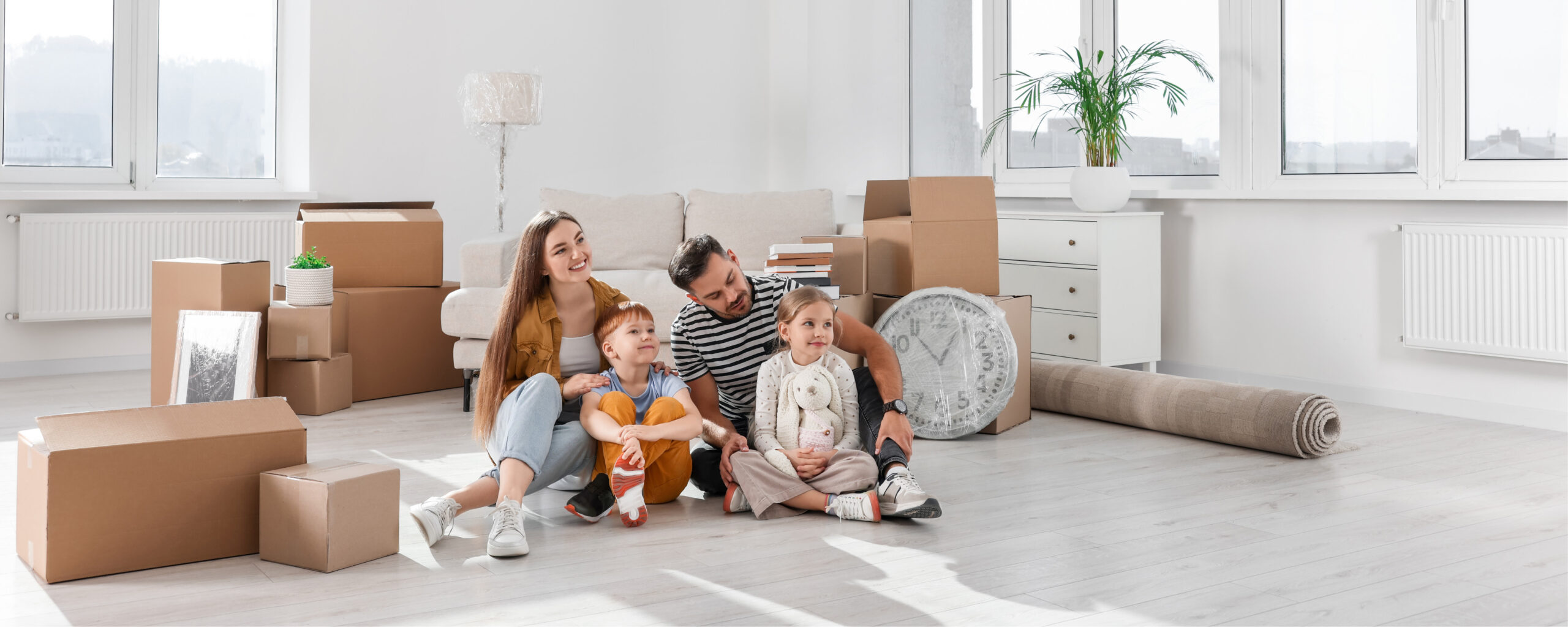 Family packing boxes