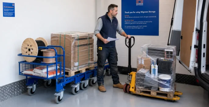 Self Storage for Contractors: A Secure Yard Without the Depot
