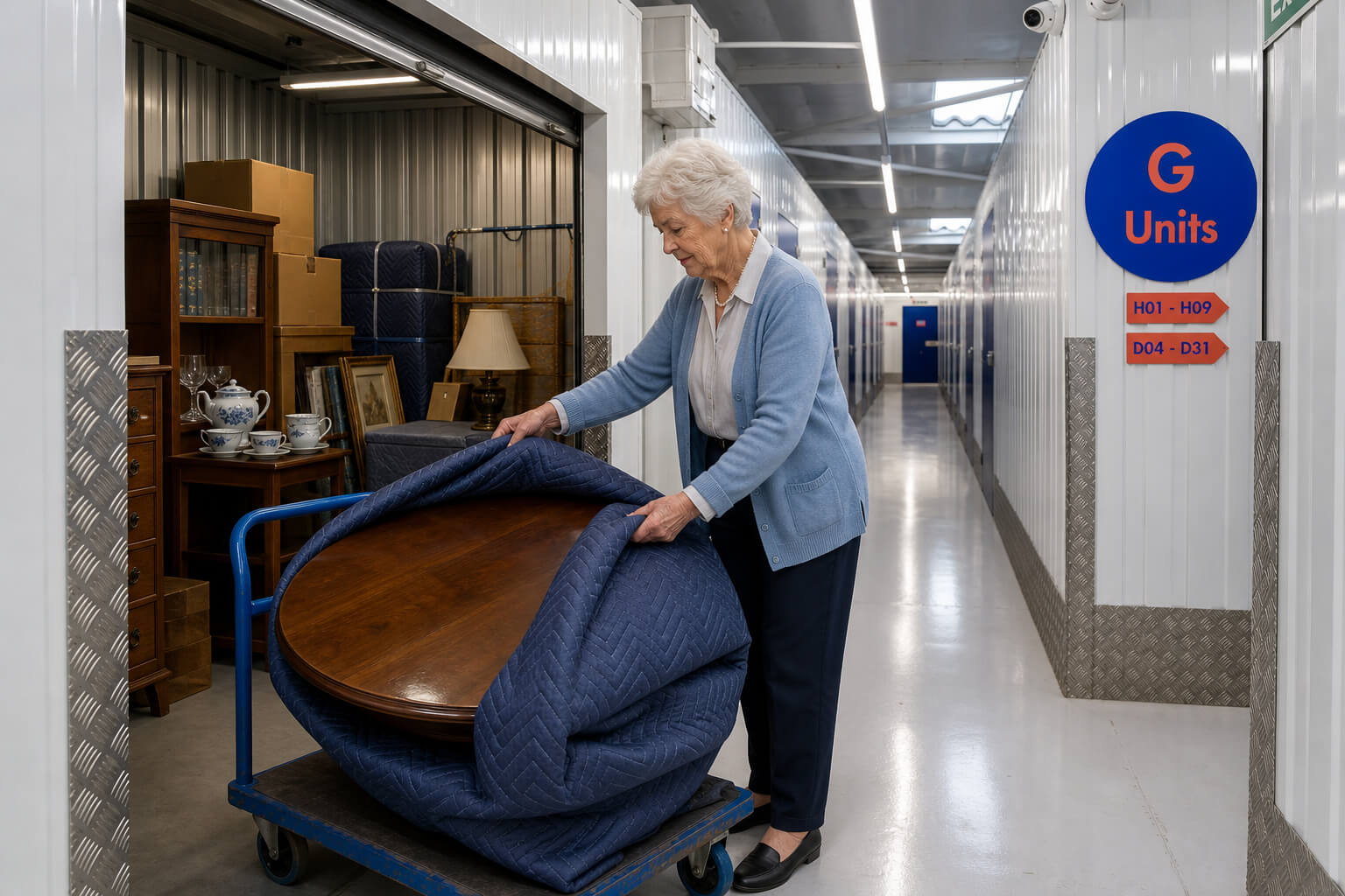 Storing Heirlooms In Long Term Self Storage Until The Grandchildren Have Room