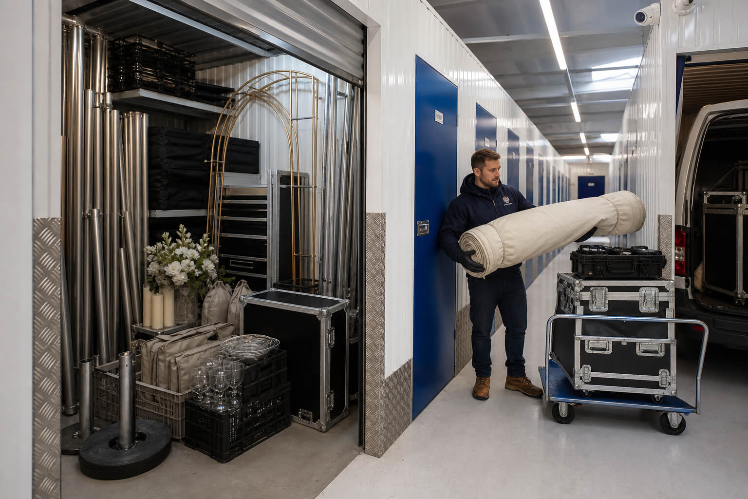 Storing Event And Craft Fair Stock In Self Storage Between Dates