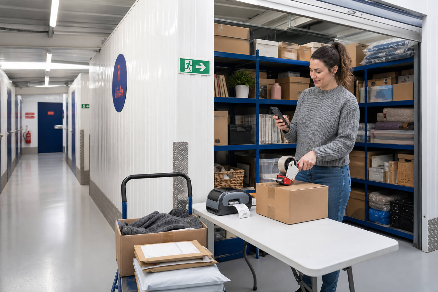 Pick Pack And Post From A Self Storage Unit A Small Sellers Setup