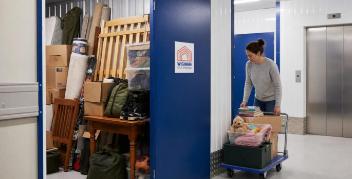 Relocating With A Family Storing The Overflow In Self Storage Until You Settle