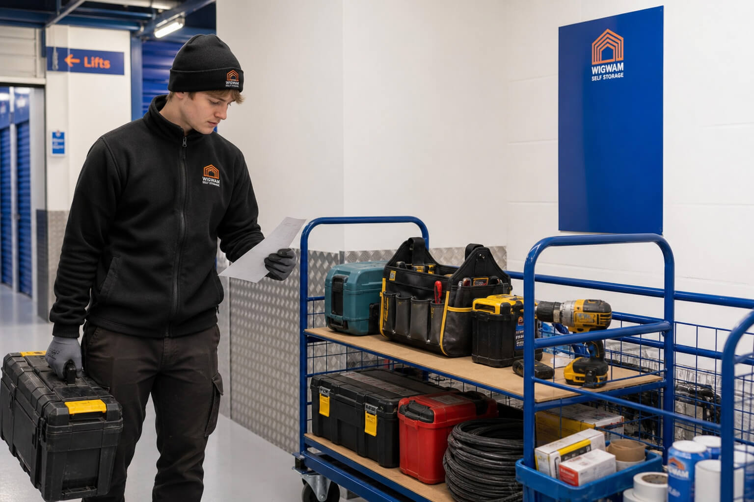 Secure Tool Storage Protecting A Tradespersons Kit