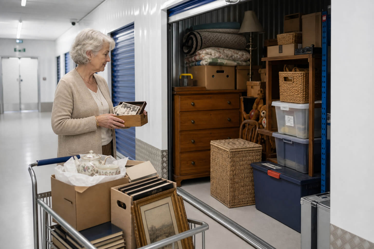 Self Storage For A Parents Belongings When They Move Into Care