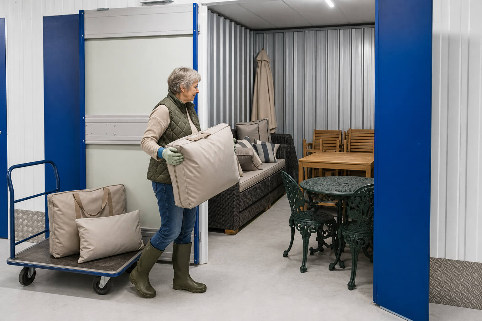 Self Storage For Garden Furniture When And How To Pack It Away For Winter