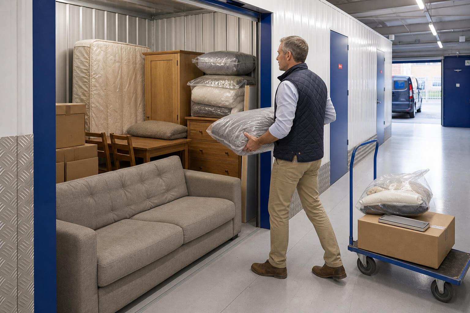 Moving To Reading How To Use Self Storage For A Smooth Landing