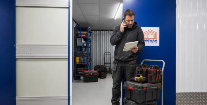 Storing Building Materials In Secure Self Storage Between Jobs