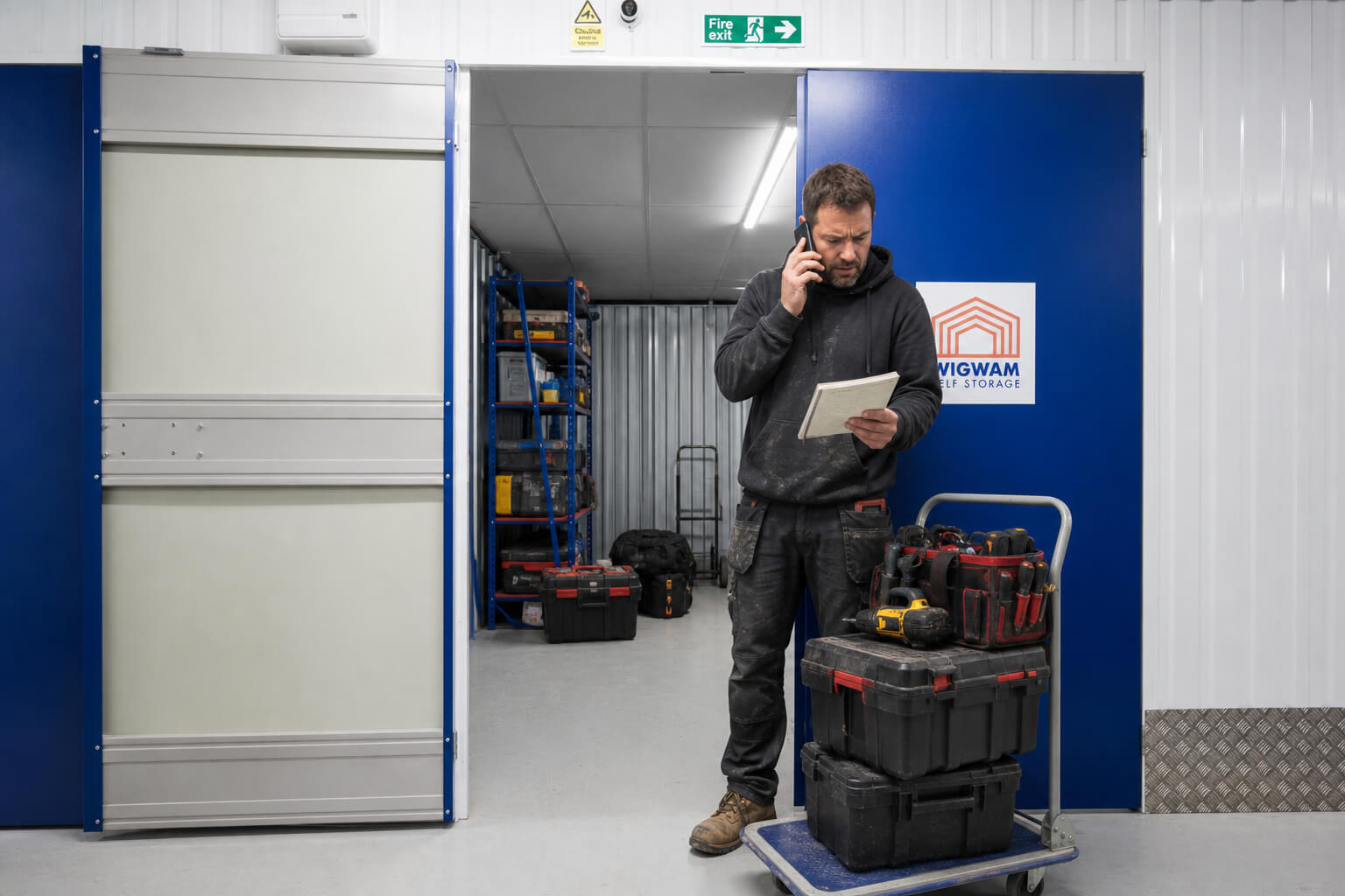 Storing Building Materials In Secure Self Storage Between Jobs